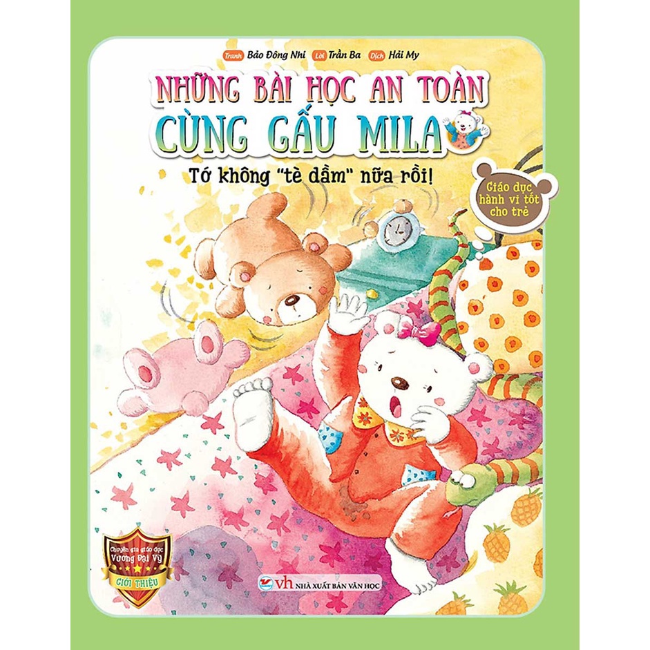 Sách - Combo Những Bài Học An Toàn Cùng Gấu Mila - Giáo Dục Hành Vi Tốt Cho Trẻ (Bộ 5 Cuốn)