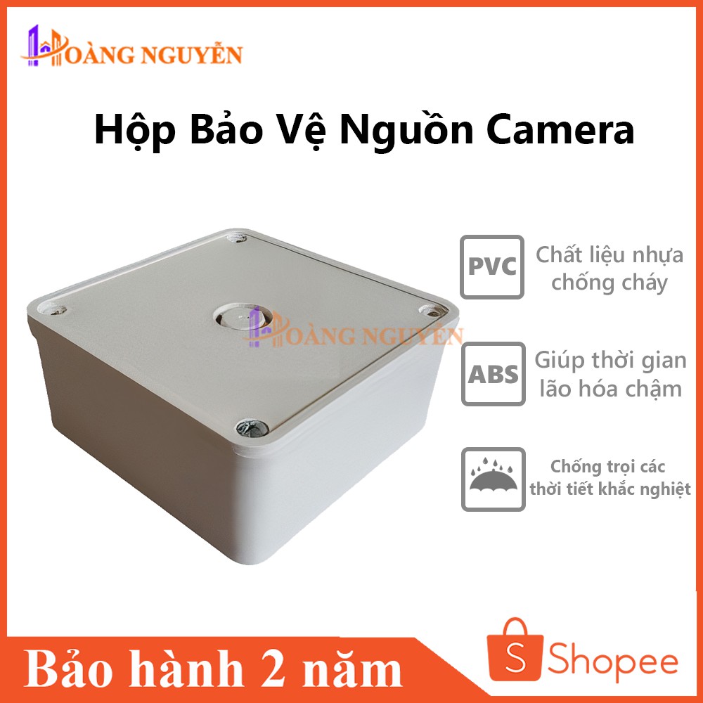 [NHÀ PHÂN PHỐI] Hộp Bảo Vệ Nguồn Camera Chống Mưa Nắng - Chất Liệu Nhựa PVC Chống Cháy Nổ | WebRaoVat - webraovat.net.vn