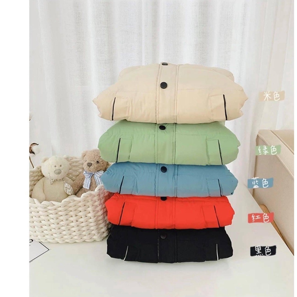 ÁO PHAO MŨ DÁNG DÀI CHO BÉ