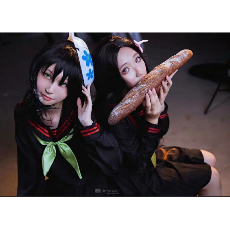 [O] Costume - Quần áo thủy thủ Nezuko, Shinobu, Makomo - Demon Slayer: Kimetsu no Yaiba [Miu Cospla | BigBuy360 - bigbuy360.vn