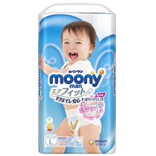 Tã quần moony l44, xl38
