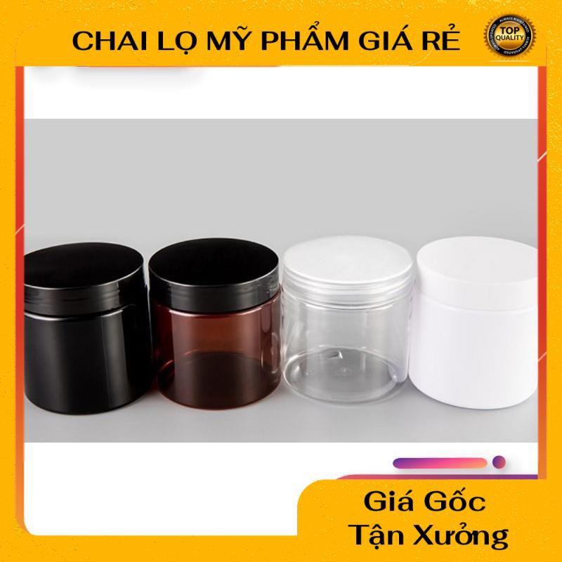 Hủ Đựng Kem ❤ RẺ VÔ ĐỊCH ❤ Hũ nhựa pet 200g đựng mỹ phẩm, thực phẩm, đồ khô, ngũ cốc