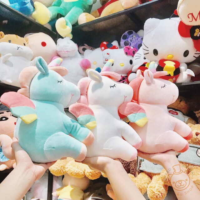 [Bán Chạy] Gấu bông Kỳ lân 7 màu 🦄