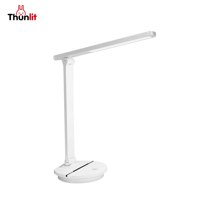 Đèn bàn Thunlit có thể điều chỉnh đầu cắm USB 3 màu nhiệt độ đèn cảm ứng