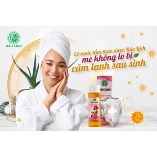 Nước tắm thảo dược cho Mẹ Bầu và Mẹ sau sinh Bảo Linh 200ml