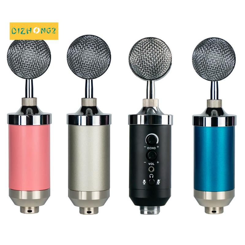 Micro tụ điện tích hợp thẻ thu âm màu xám bạc phổ thông cho thiết bị karaoke