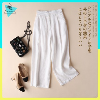 Quần đũi nhật, ống rộng dài chất đũi linen siêu thoáng mát, nhẹ và thấm hút mồ hôi cực tốt