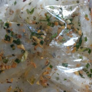 Bịch khổng lồ Bánh tráng cuốn cắt khúc