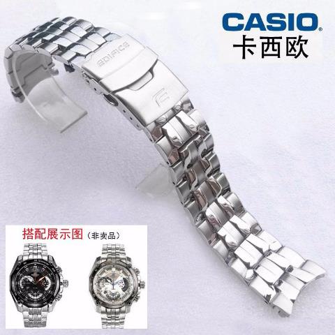 9.3◆Dây đeo inox màu trơn cho đồng hồ Casio 5147EF-550 22m