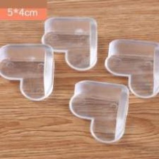 COMBO 4 MIẾNG BỊT GÓC BÀN SILICOL KÈM MIẾNG DÁN