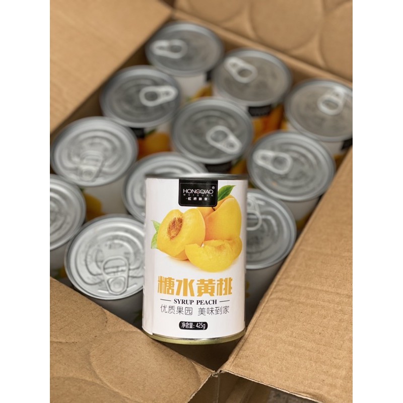 Đào lon Hongqiao 425g