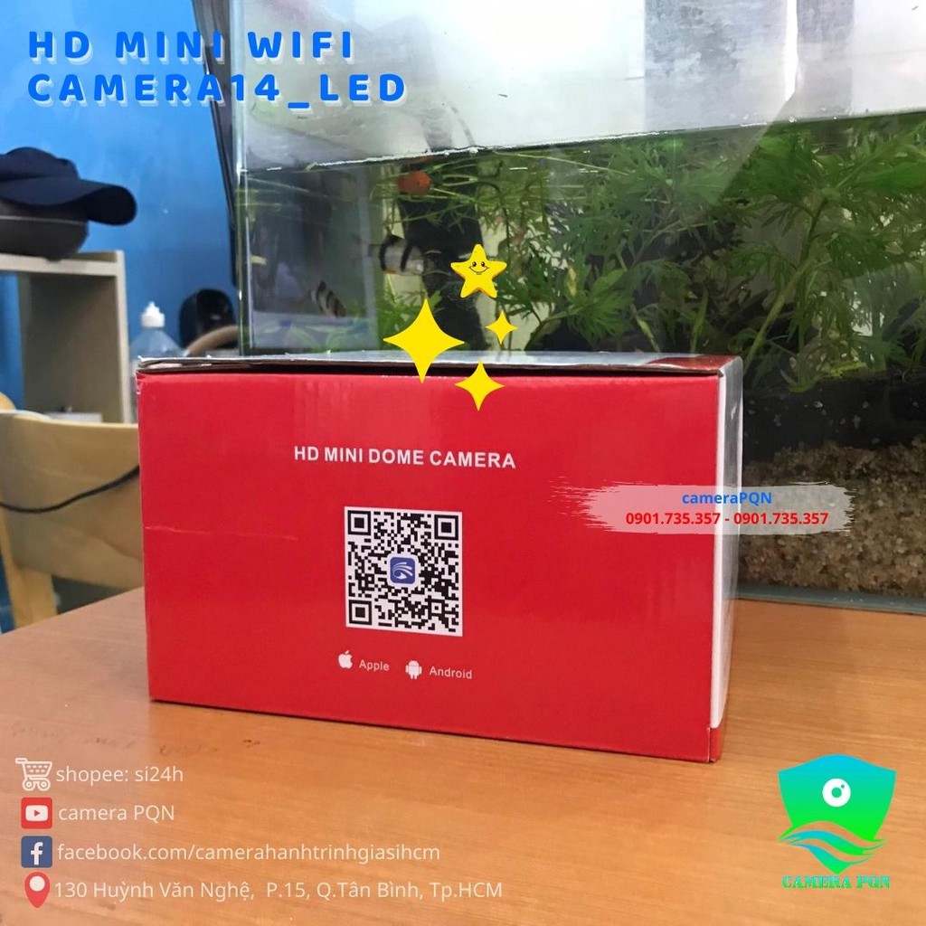 Camera Ngoài Trời YooSee PTZ 14 LED Mini 2.0 Full HD 1080P - ComBo Kèm Thẻ Nhớ | BigBuy360 - bigbuy360.vn