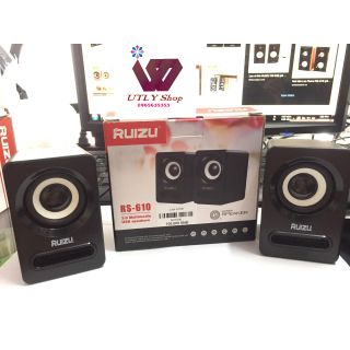 Loa Vi Tính 2.0 Ruizu RS-610 Chính hãng