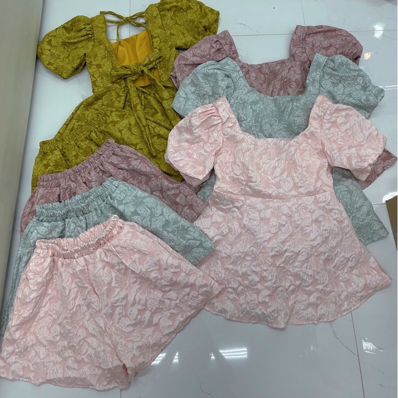 SET GẤM TAY PHỒNG NƠ LƯNG