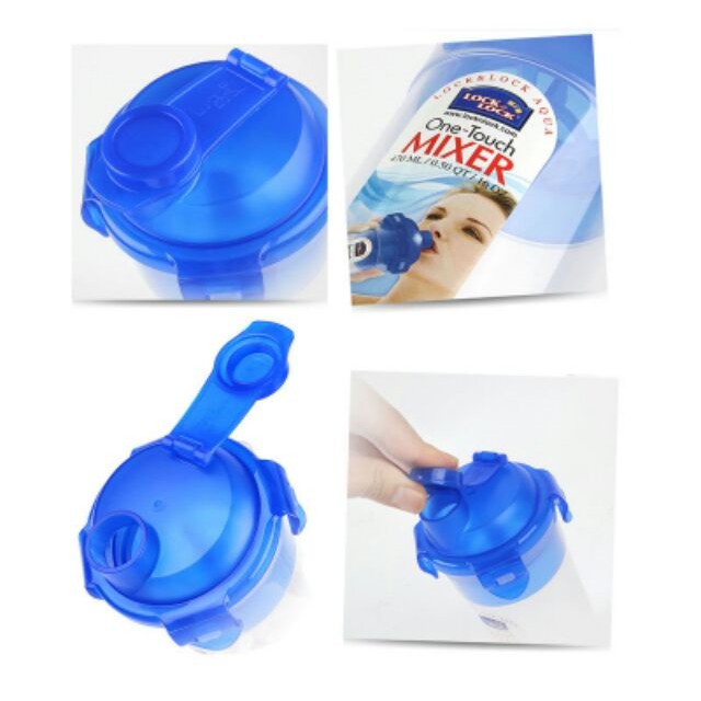 Bình trộn Lock&amp;Lock Mixer One touch 470ml HPL931N