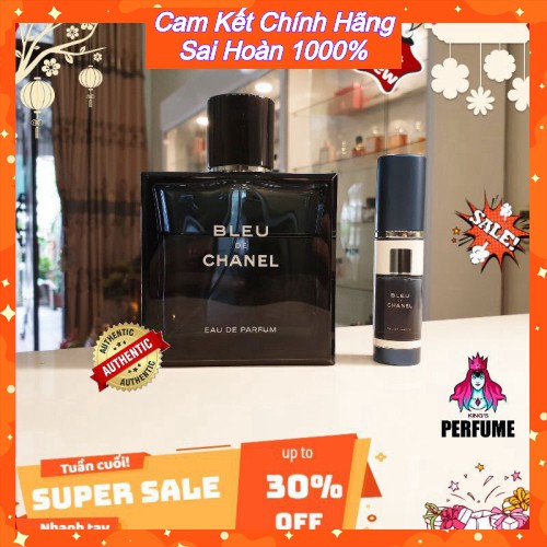 Nước Hoa ❤️Chính Hãng❤️ Nước Hoa Nam Mini 𝗕𝗟𝗘𝗨 𝗘𝗗𝗣