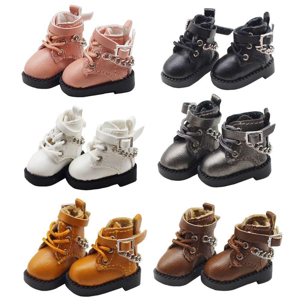 Giày Boot Da Bò Cho Búp Bê obitsu11GSCbody9OB11