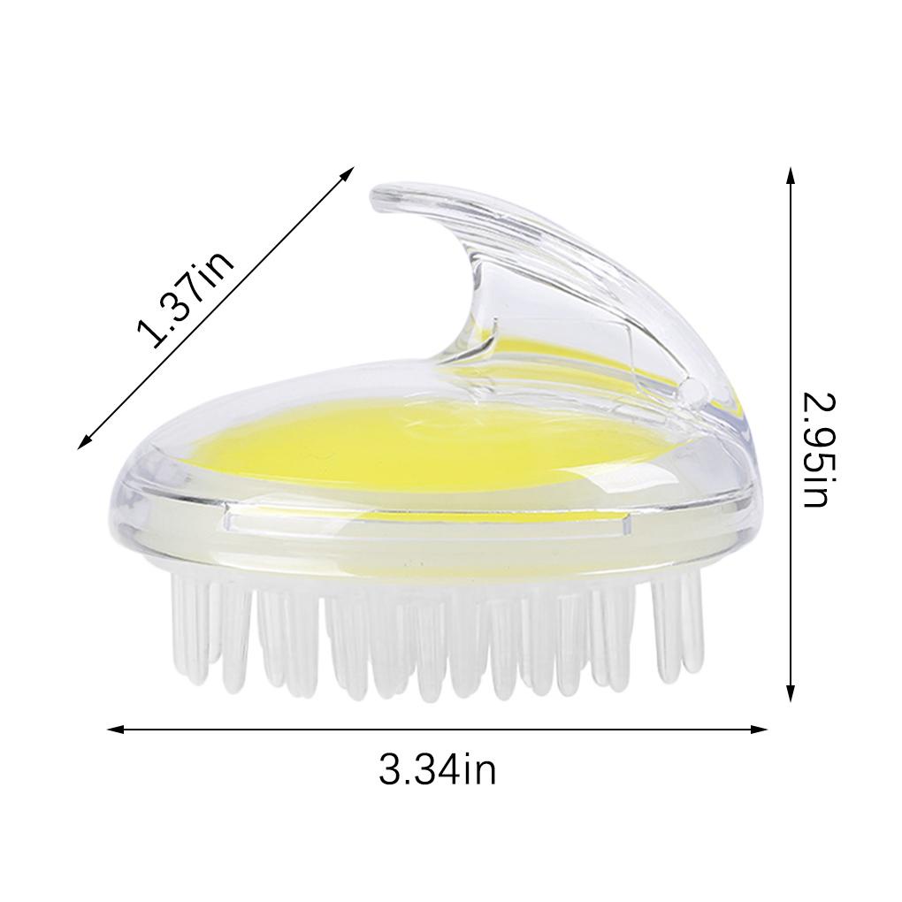 Lược Silicone Mát Xa Da Đầu Và Toàn Thân Tiện Dụng