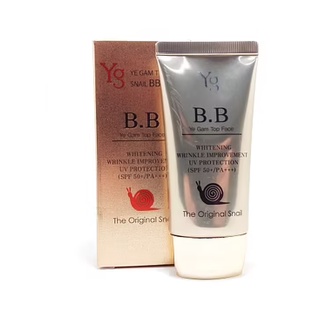 Kem Nền BB Cream Tinh Chất Ốc Sên Dưỡng Da Chống Nắng SPF 50+/PA +++ Ye Gam Top Plus Snail BB 50gr