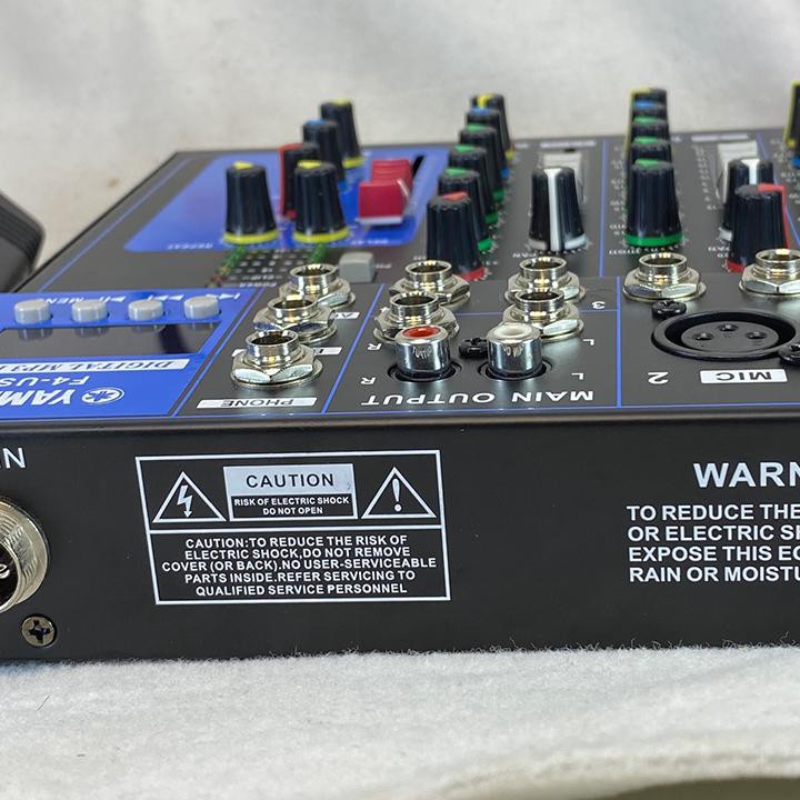 Bộ Chộn Âm Thanh,Mixer YAMAHA F4, Mixer YAMAHA F4 Pro có Bluetooth và 16 chế độ vang số chuyên nghiệp