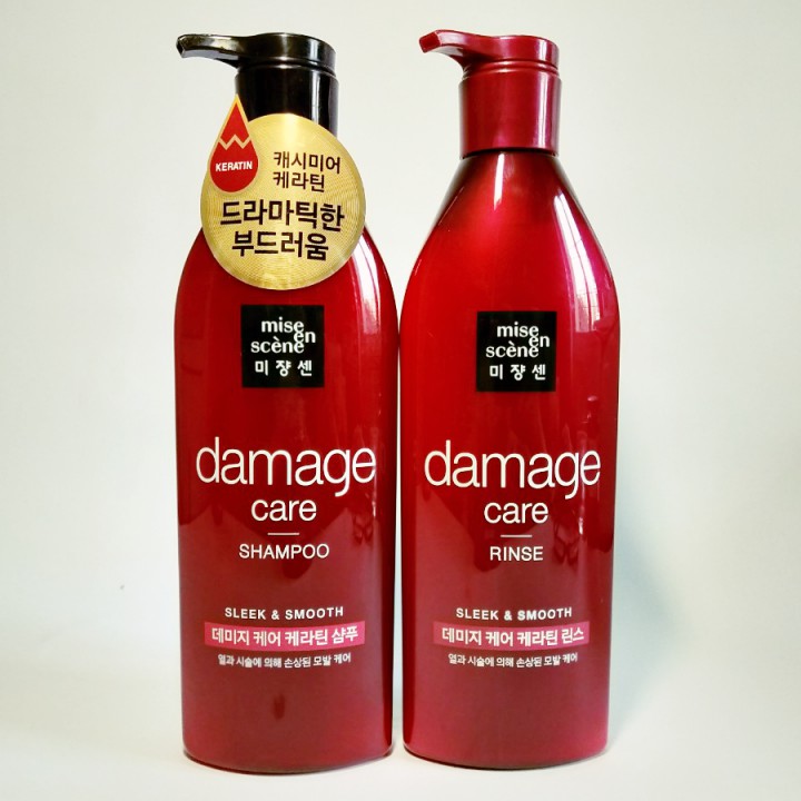 Dầu gội hoặc xả phục hồi hư tổn Mise En Scene Damage Care 680ml