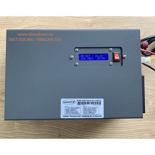 Kích điện sin chuẩn Dakota 1500VA 24V kèm sạc ắc quy