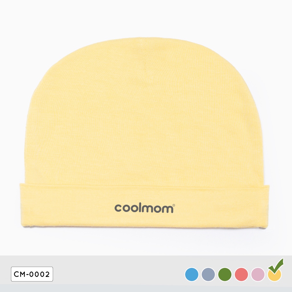 Mũ sơ sinh tròn Coolmom chất liệu sợi tre cao cấp / CM-0002