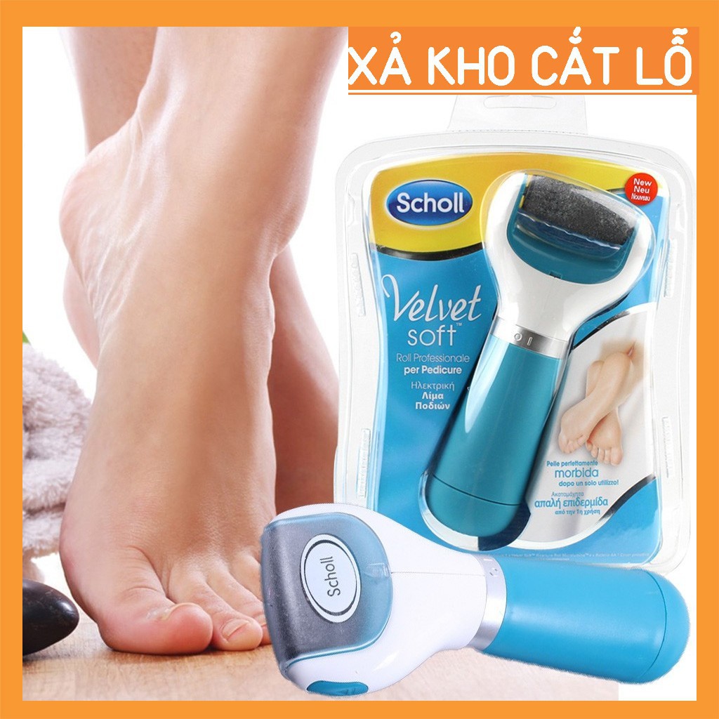 Máy chà gót chân tẩy tế bào chết Scholl Velvet Smooth 5.0
