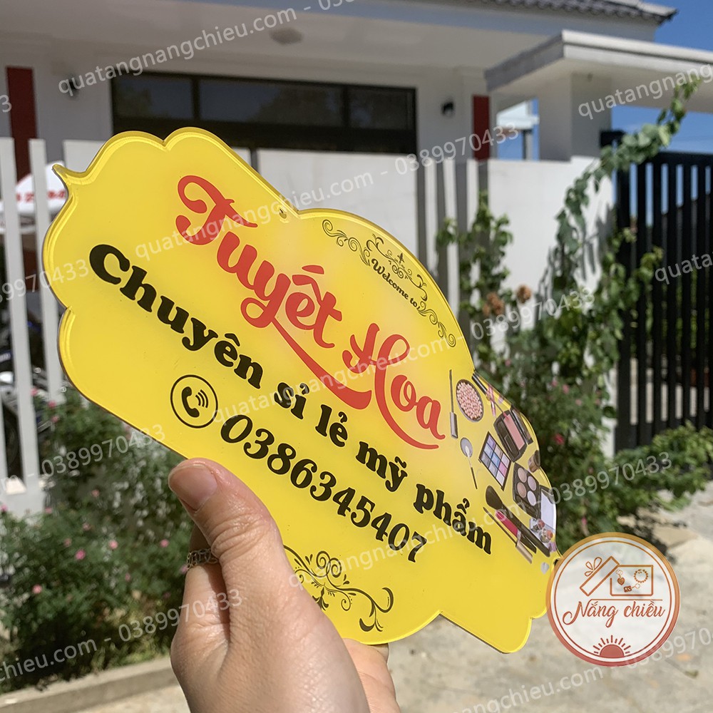 Bảng treo cửa hàng, treo tiệm trà sữa_ Bảng hiệu xinh giá rẻ