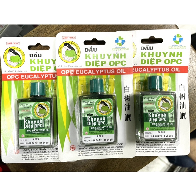 DẦU KHUNH DIỆP MẸ BỒNG CON OPC