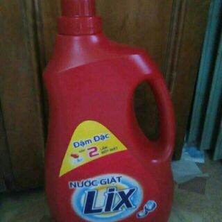 Combo 3 can nước giặt lix 3.6kg .