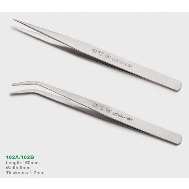 Nhíp gắp chỉ máy may, máy vắt sổ, trần đè. Hàng chính hãng AKTION