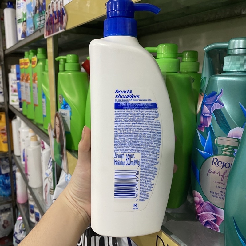 Dầu gội sạch gàu Head &amp; Shoulders hương chanh tươi mát 850ml