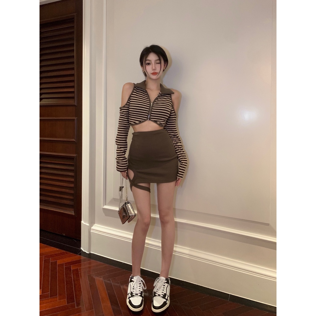 NRVP Áo Sweater Nữ Dài Tay Phong Cách Hàn Quốc 2023