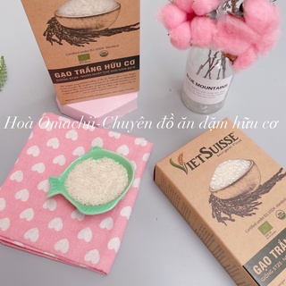 Gạo trắng hữu cơ vietsuisse gói 1kg