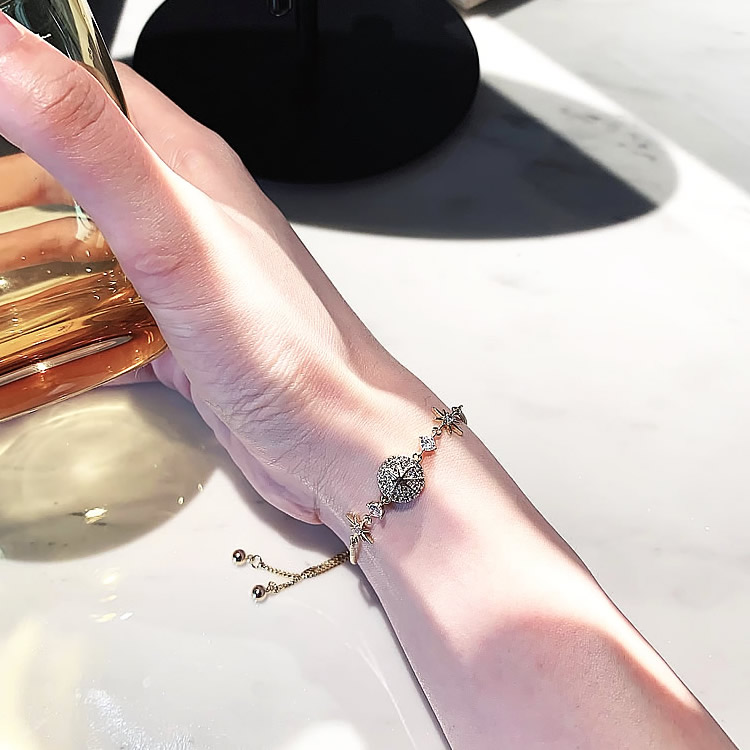 Thời Trang Hàn Quốc Mới Bầu Trời Đầy Sao Cá Tính Vòng Tay Đơn Giản