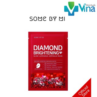 Mặt Nạ Giấy Giúp Dưỡng Trắng Da Some By Mi Diamond Brightening Mask Sheet 25g