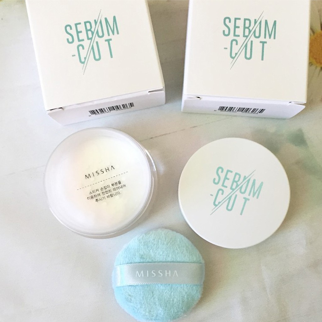 Phấn phủ dạng bột kiềm dầu Missha Sebum-Cut Powder 5g | BigBuy360 - bigbuy360.vn
