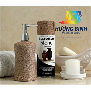 Sơn xịt Rust-Oleum Stone - Sơn xịt giả đá (340gr)