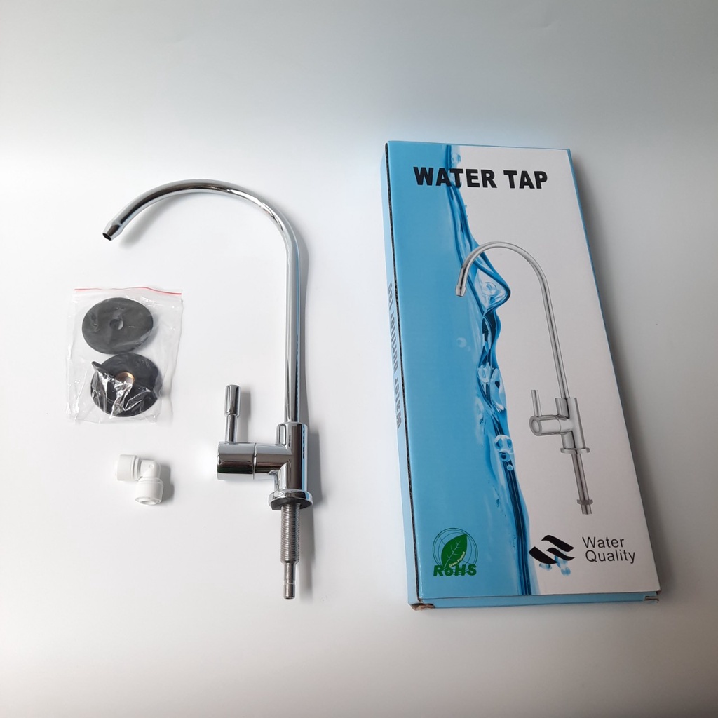 Vòi máy lọc nước inox 304 cao cấp chống rỉ sét - vòi nối nhanh đơn giản