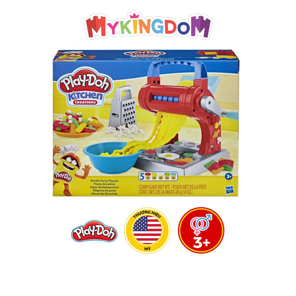 Bột nặn Playdoh Máy làm mì vui nhộn E7776