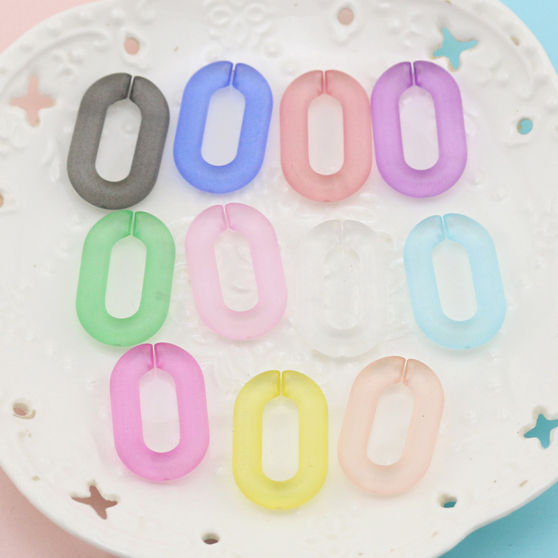 Set 25 Móc Khóa Trong Suốt Hình Chữ U