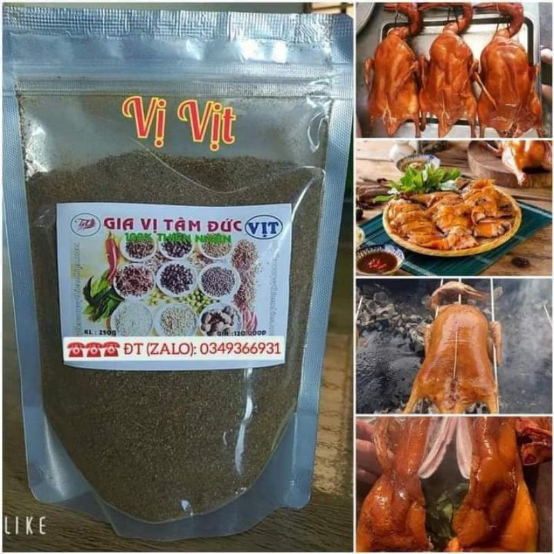 1Kg Gia Vị Vịt Quay Lá Mắc Mật - Gia Vị Tâm Đức