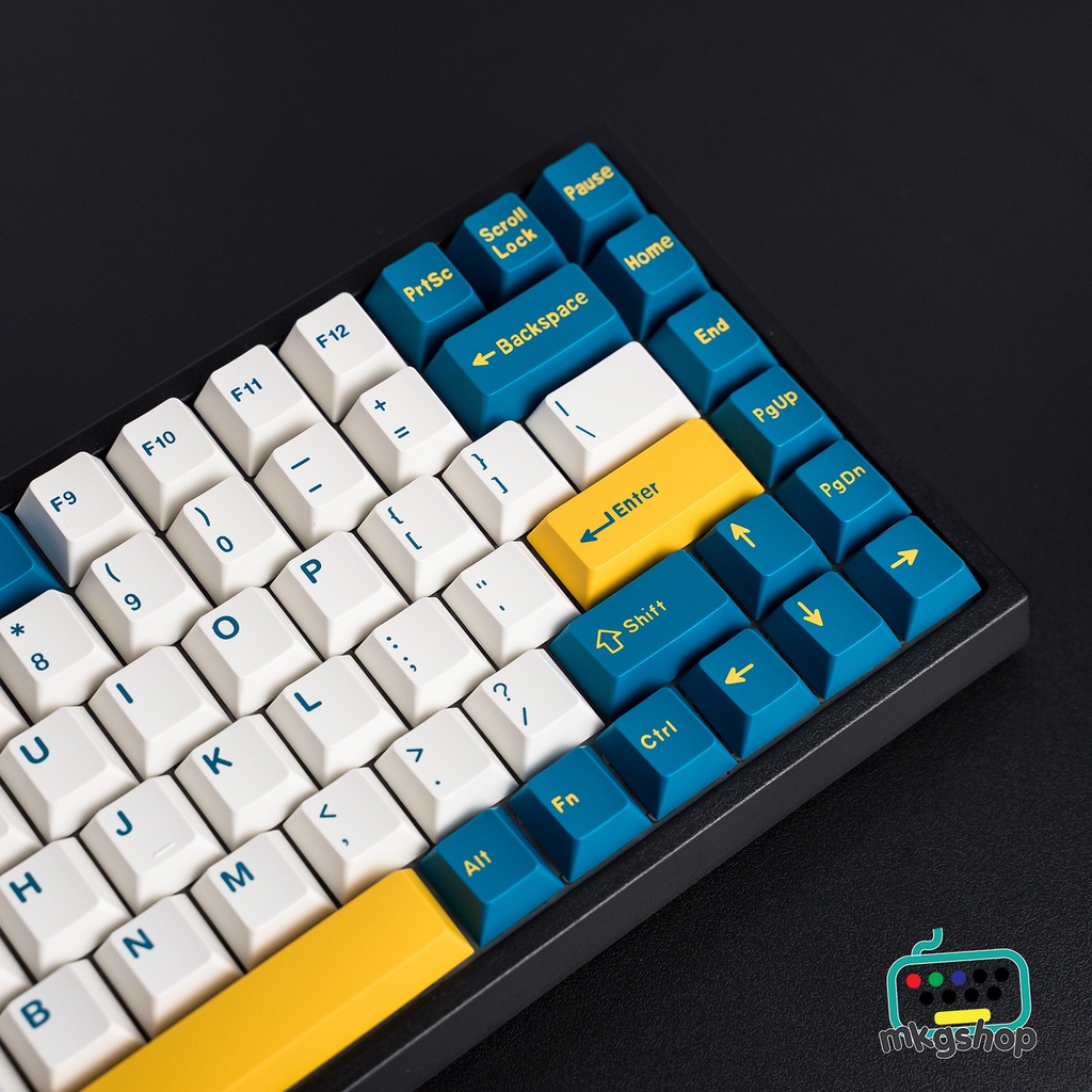 Keycap CMK Merlin doubleshot 173 nút bàn phím cơ màu cực đẹp