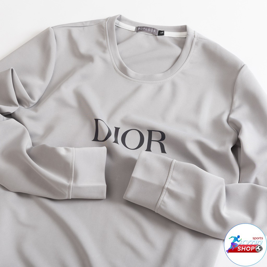 Áo thun cổ tròn dài tay thể thao nam phom 40-75kg Kynn shop | BigBuy360 - bigbuy360.vn