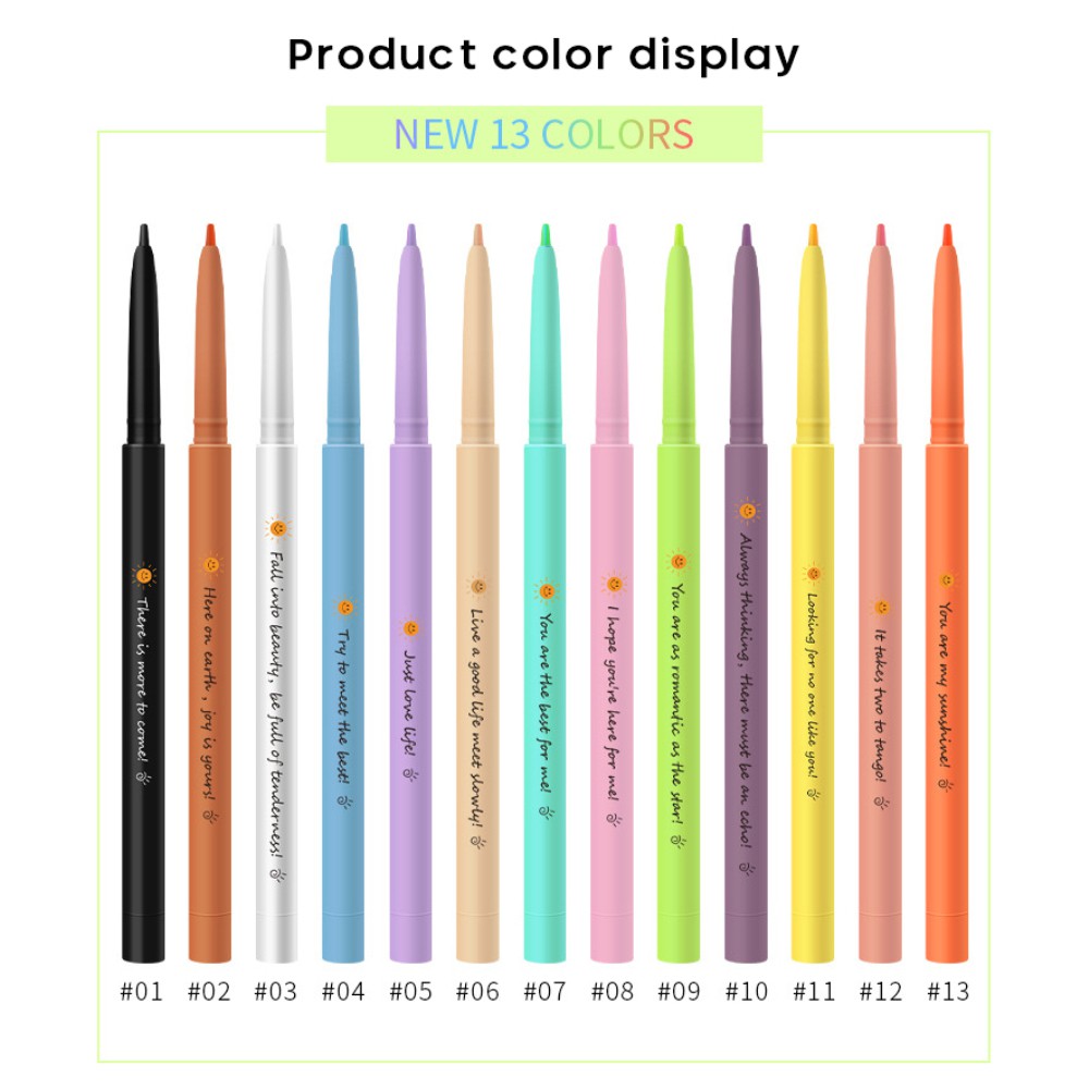 (Hàng Mới Về) Bút Kẻ Mắt Guicami 13 Màu Tùy Chọn Chống Thấm Nước Lâu Trôi | BigBuy360 - bigbuy360.vn