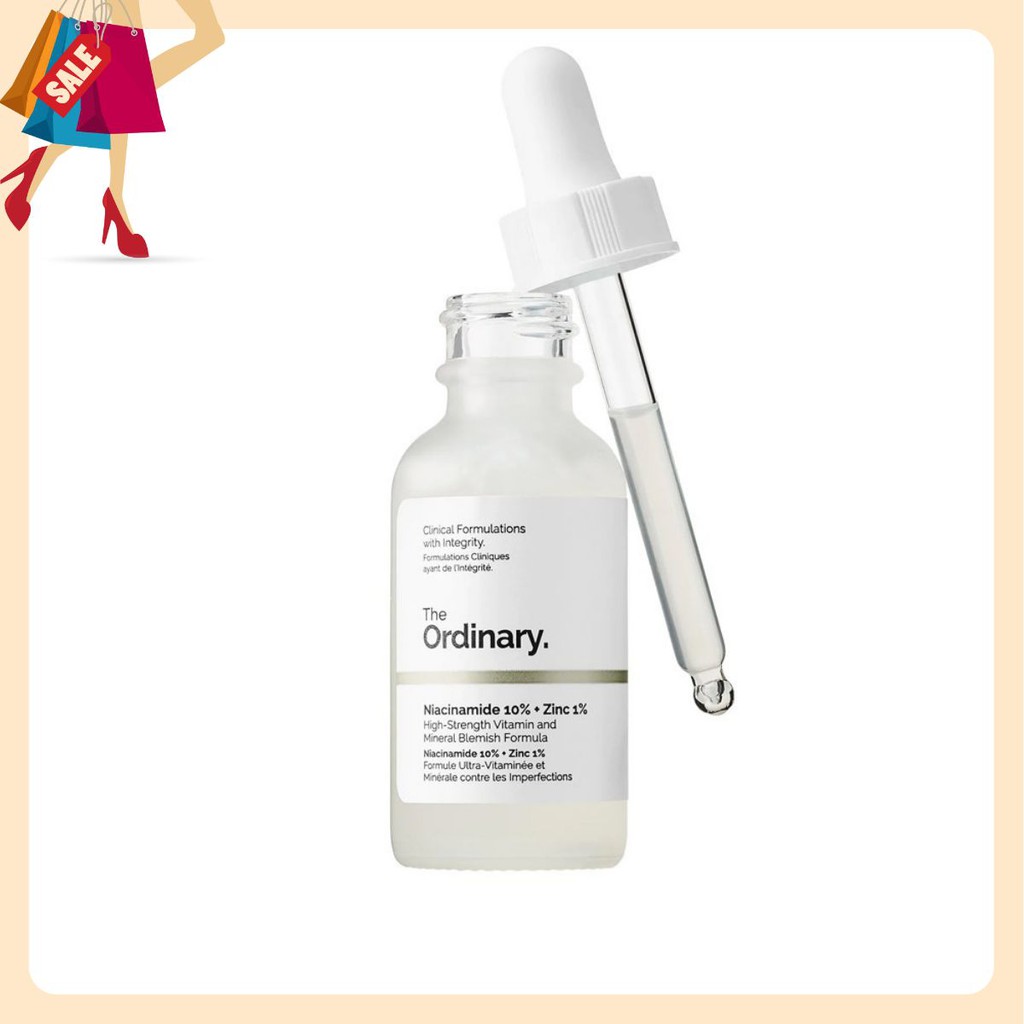 [TOP SKINCARE] Tinh chất Niacinamide 10% + Zinc 1% - The Ordinary [BÁN CHẠY]