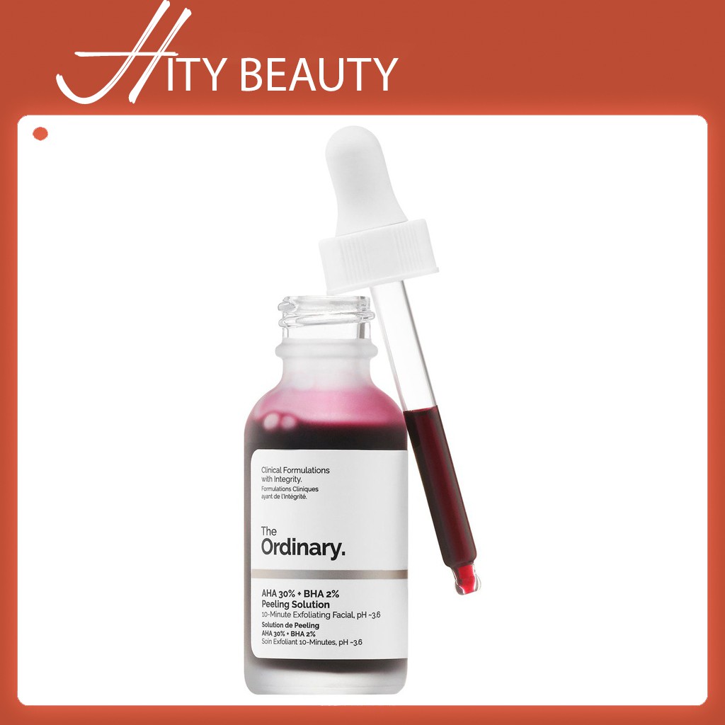 [BILL US] Tẩy Da Chết The Ordinary AHA 30% + BHA 2% Peeling Solution - Hity Beauty