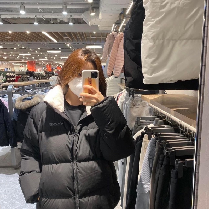 Áo lông vũ discoveryy xuất Hàn