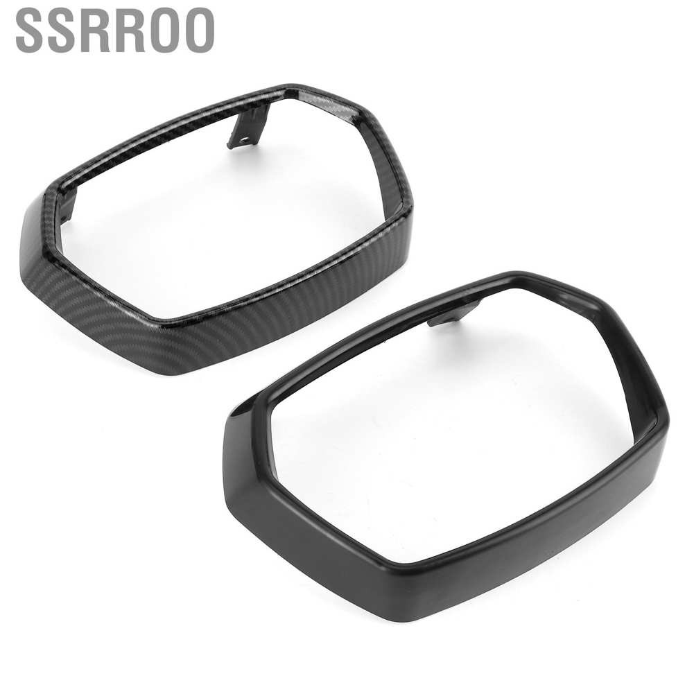 Ssrroo ABS Headlight Guard Cover Bezel Protection Fit for VESPA Sprint 125/150 2017-2020